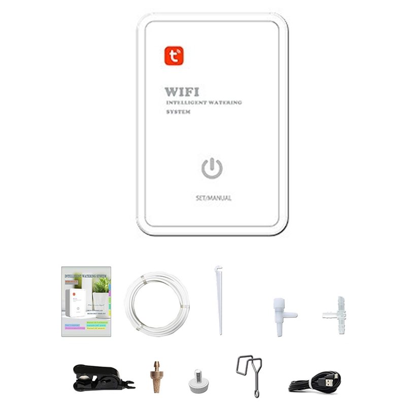 Smart Garden Watering System - 自動点滴灌漑システムキット Tuya スマートWiFiガーデンコントロール散水装置