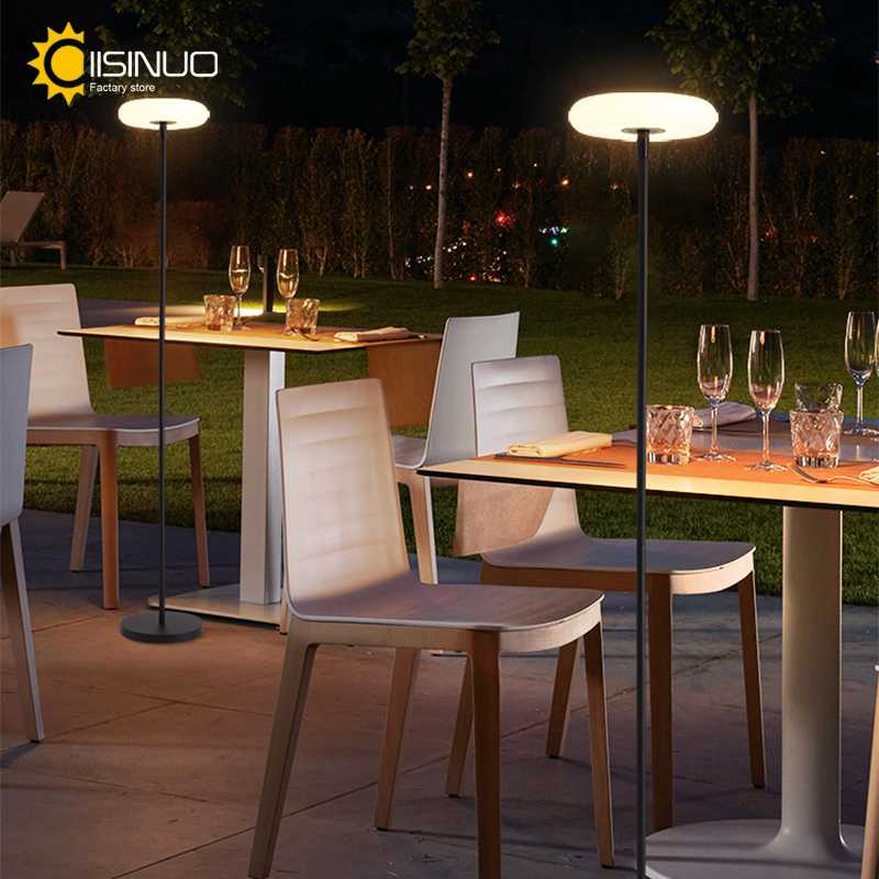 ソーラーパワー屋外フロアランプ、充電式バッテリー、コードレス - Smart Garden Solar Lights のレビューと価格