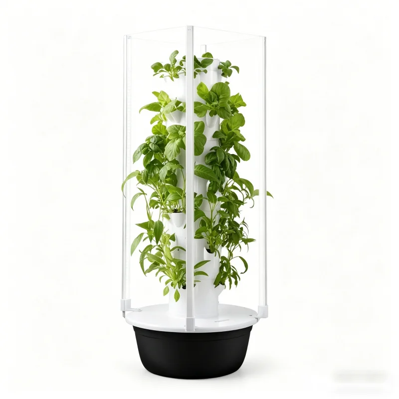 5層式スペースツリー水耕栽培タワー 室内スマート野菜ハーブプ - Smart Garden Indoor のレビューと価格