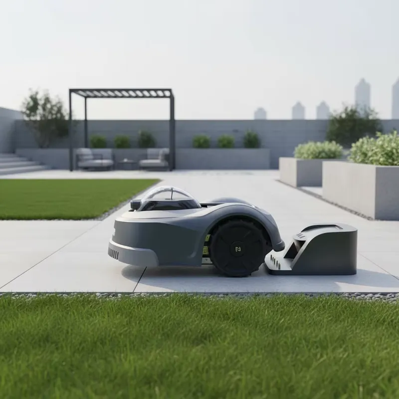 最新のミニスマートロボット芝刈り機、自動リモコン式防水ガーデ - Smart Garden Water のレビューと価格