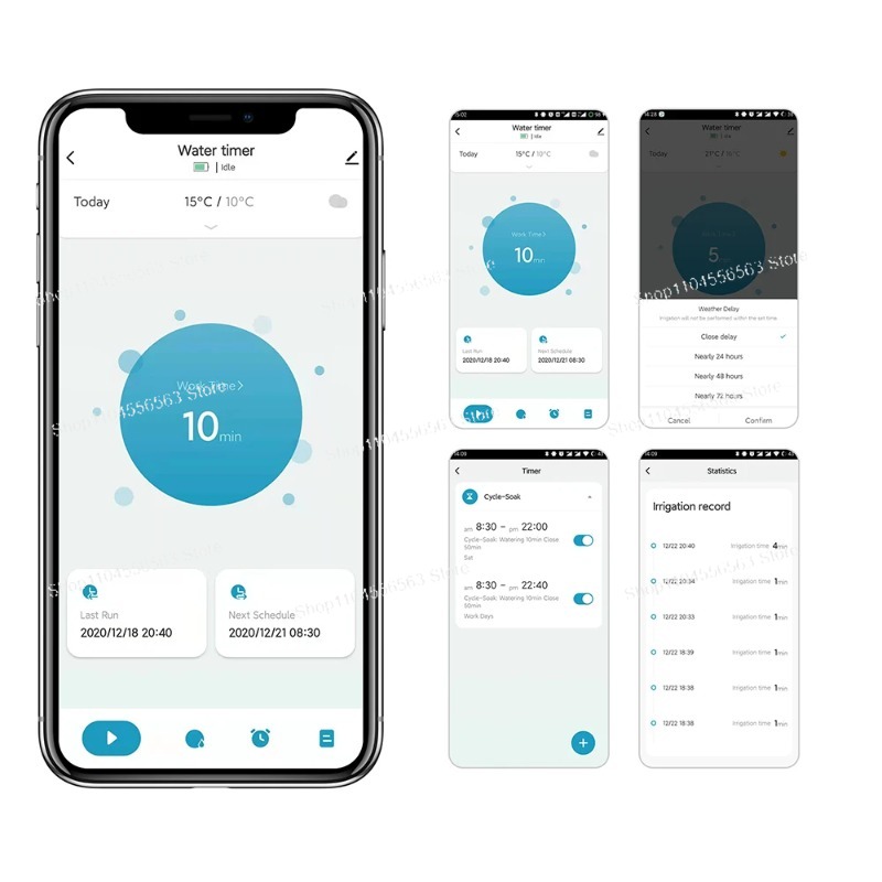 スマートWiFiガーデン散水タイマー：自動点滴灌漑コントロー - Smart Garden Water のレビューと価格