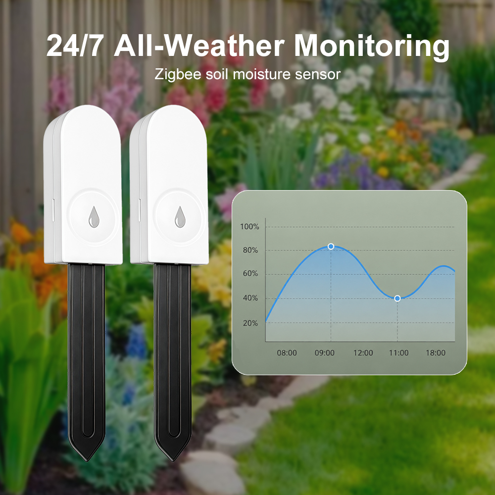 Zigbee 3.0 土壌水分センサー 温度と湿度計 サーモ - Smart Garden Water のレビューと価格