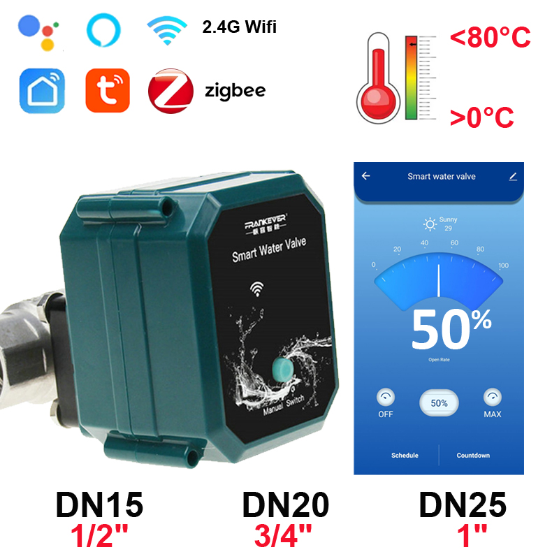 Tuya Wifi 水バルブシャットオフ水道料金 0% に  - Smart Garden Home Assistant のレビューと価格