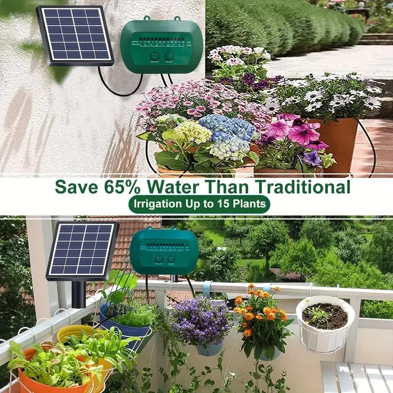 ソーラーインテリジェント灌漑キット 6V 2W 内蔵 180 - Smart Garden Accessories のレビューと価格