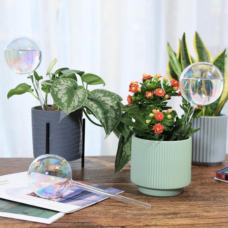 自動植物散水球根虹グラデーションカラーガラス散水球根自動クリ - Smart Garden Watering System のレビューと価格