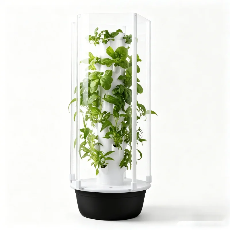 スペースツリー垂直水耕栽培タワー スマート野菜プランター 室 - Smart Garden Indoor のレビューと価格