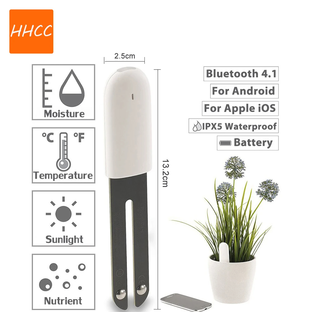 HHCC スマートフラワー フローラモニター Bluetoo - Smart Garden Water のレビューと価格