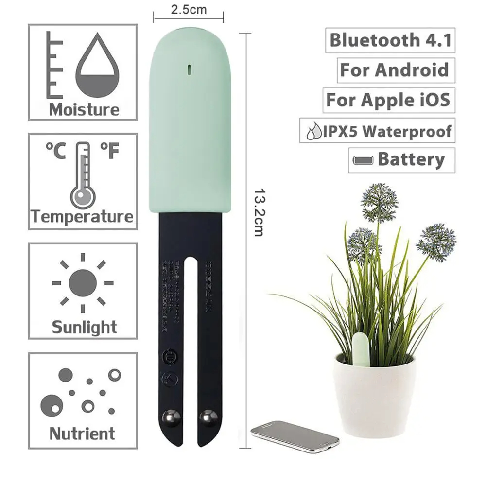 HHCC スマートフラワー フローラモニター Bluetoo - Smart Garden Water のレビューと価格