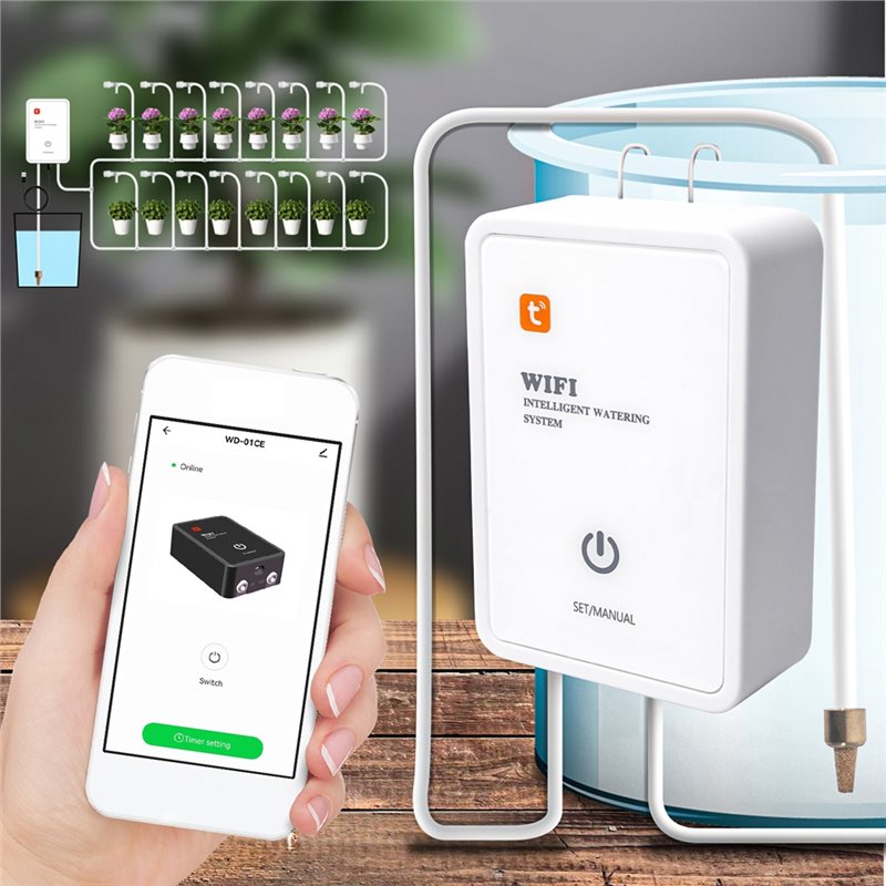 ABMR-TuyaスマートWiFiガーデンコントロール散水装 - Smart Garden Watering System のレビューと価格