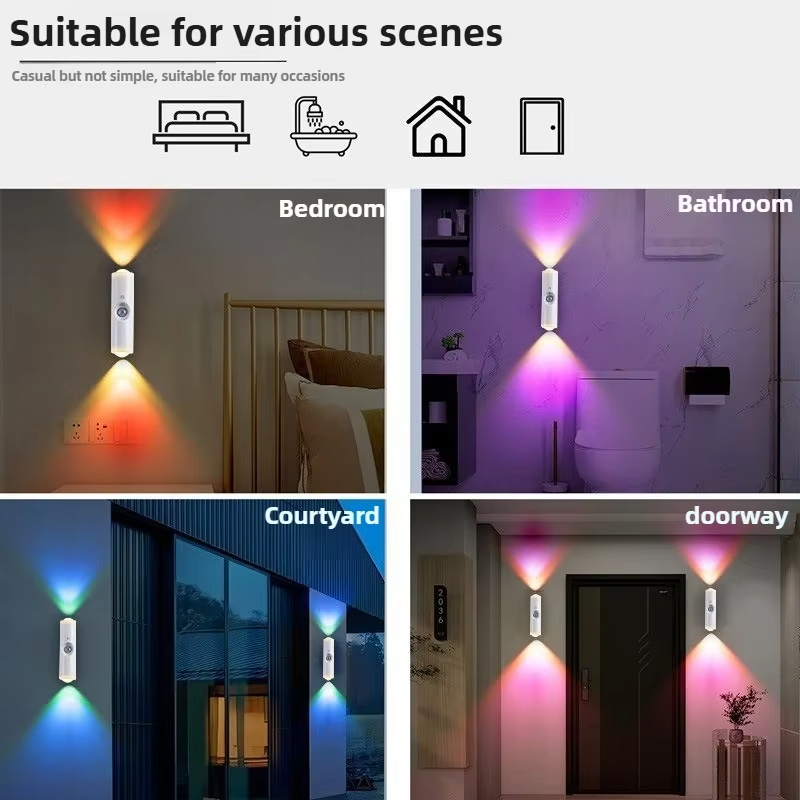 スマート RGB グラデーションナイトライト磁気モーションセ - Smart Garden Accessories のレビューと価格