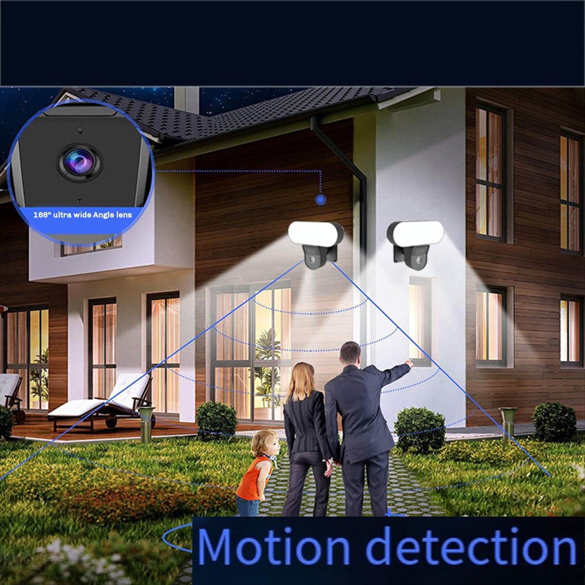 A43M Tuya WiFi カメラガーデンウォールランプセ - Smart Garden Accessories のレビューと価格