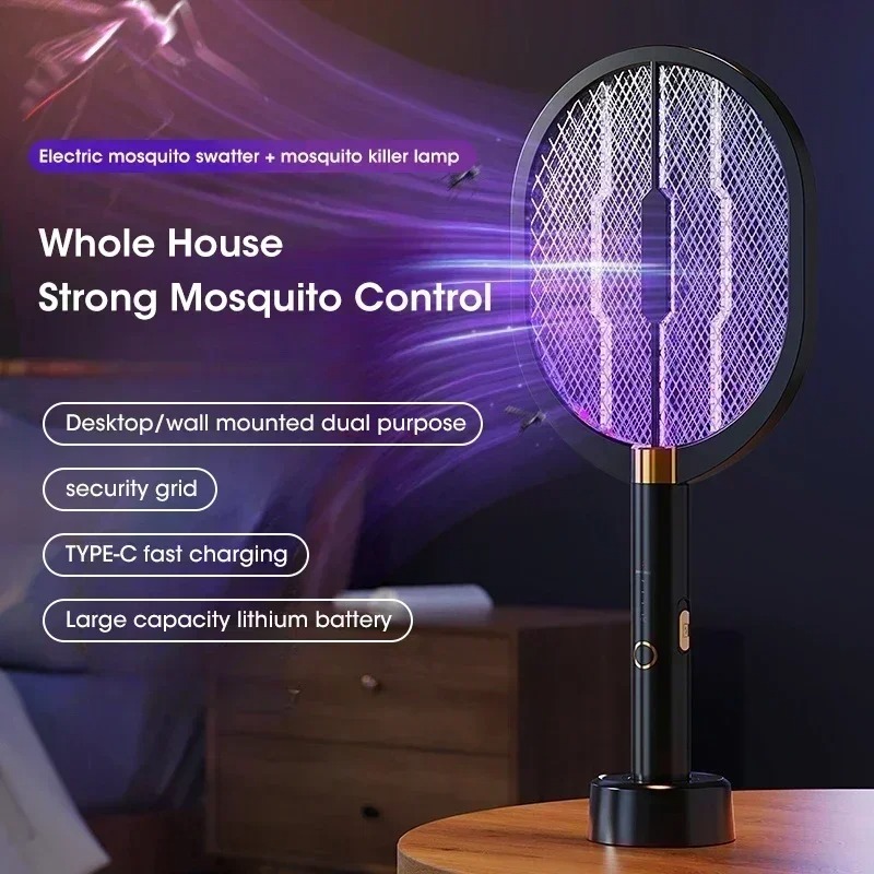 充電式3000V電撃蚊取り器、UVライト付き昆虫キラー、屋内 - Smart Garden Indoor のレビューと価格