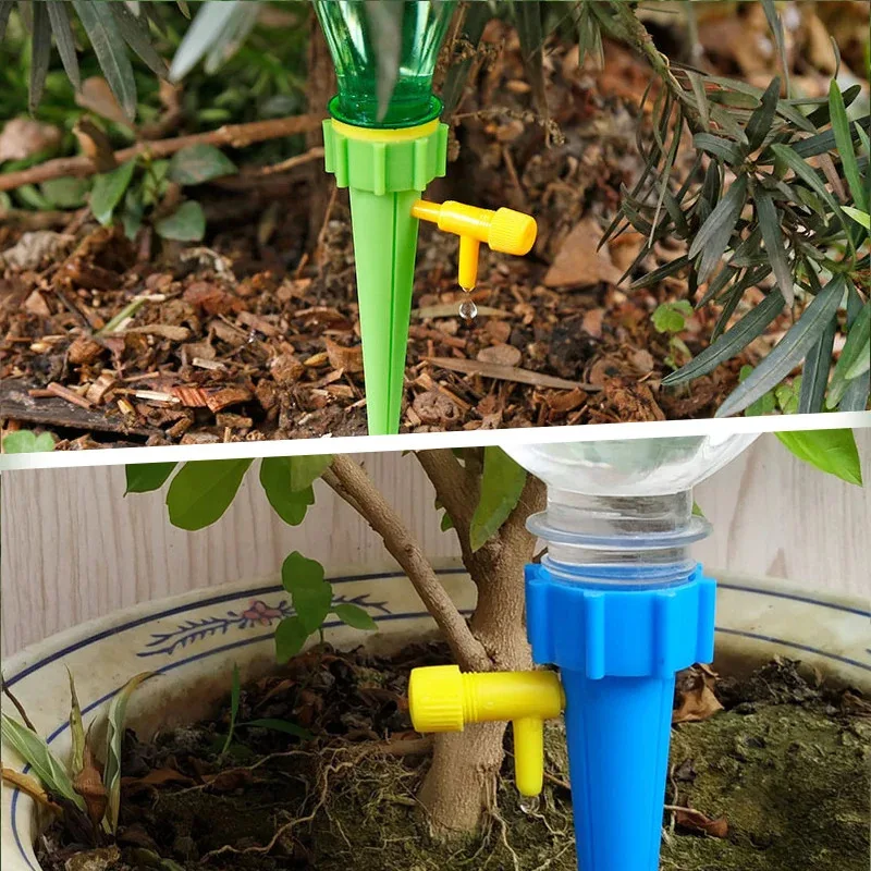 32/64個自動調整式点滴スパイク水筒灌漑システム自動点滴装 - Smart Urban Garden のレビューと価格