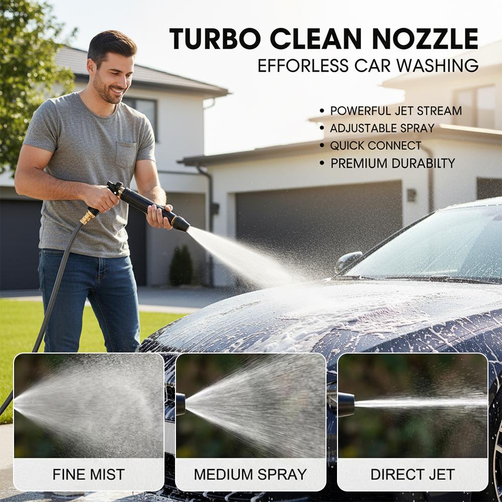 高圧洗浄水鉄砲ノズル 車の洗浄、ガラス、庭の水やり、灌漑用ス - Smart Garden Watering System のレビューと価格