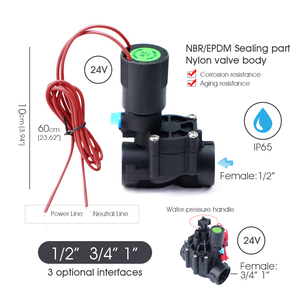 庭の芝生の灌漑システム,4つのゾーン,ワイヤレスリモコン,音 - Smart Garden Accessories のレビューと価格