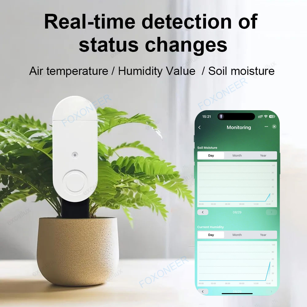 Zigbee 3.0 スマート土壌テスター輝度湿度温度水分セ - Smart Garden Home Assistant のレビューと価格