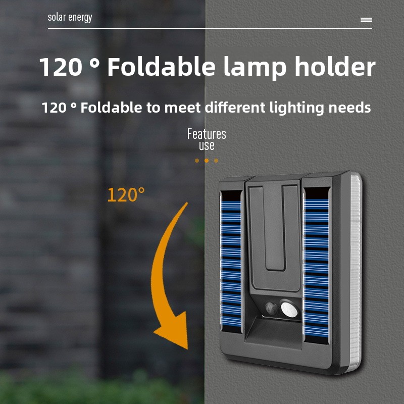 新しいスマート屋外折りたたみソーラーウォールランプヨーロピア - Smart Garden Solar Lights のレビューと価格