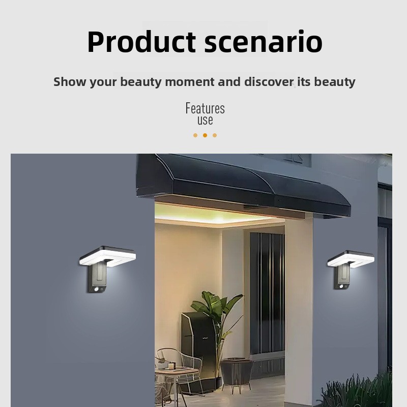 新しいスマート屋外折りたたみソーラーウォールランプヨーロピア - Smart Garden Solar Lights のレビューと価格